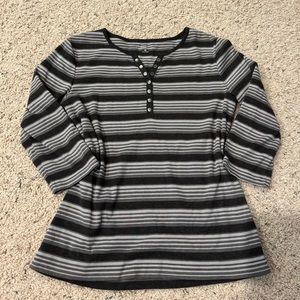 Croft & Barrow 3/4 sleeve top